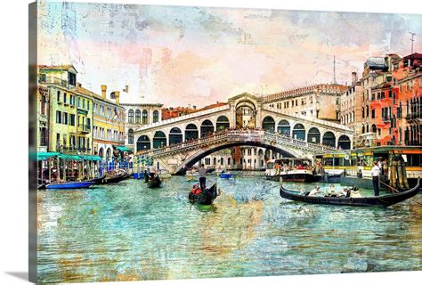 Rialto Bridge, Venice Wall Art, Canvas Prints, Framed Prints, Wall ...