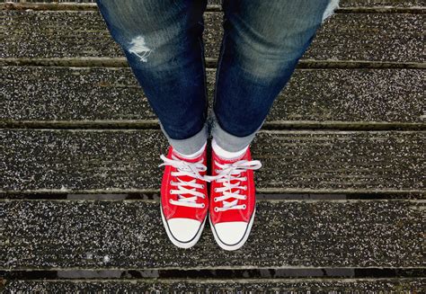 Free Images : dock, wood, feet, number, sign, red, color, jetty, shoes ...