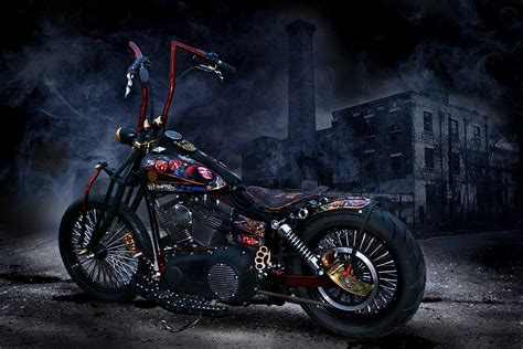 HARLEY-DAVIDSON STREET BOB DARK CUSTOM - Image #14