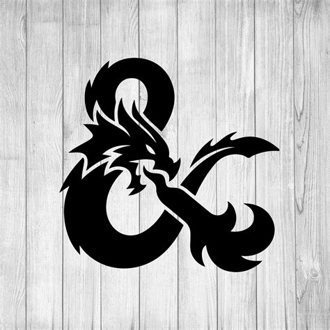 Dungeons and Dragons Svg D&D Logo Dnd Logo Dungeons and - Etsy