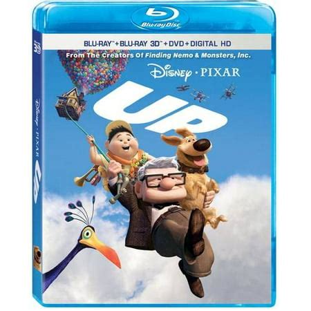 Up (Blu-ray + Blu-ray 3D + DVD + Digital HD) - Walmart.com