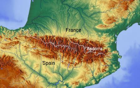 Pyrenees Mountains Map, Features & Importance | Study.com