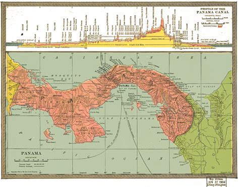 Panama Canal On A Map - Maps For You