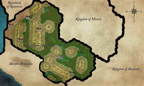 Map of Kingdom of Rosedrom by incognito001 on DeviantArt