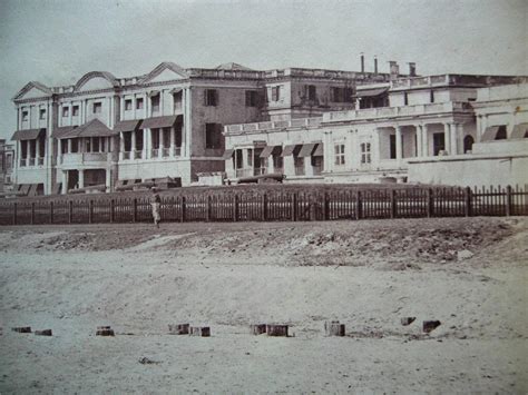 Madras (Chennai) Cityscape, Fort St. George in Background - c1865 - Old Indian Photos