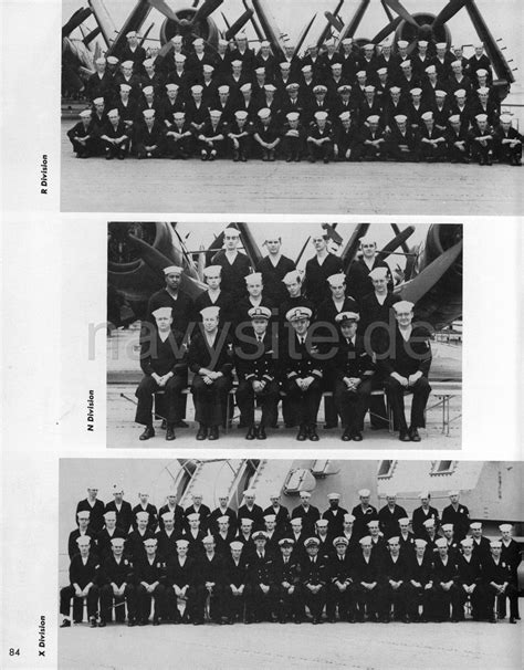 USS Bon Homme Richard (CV 31) Recommissioning and Korean Cruise Book 1951 - Divisions and Squadrons