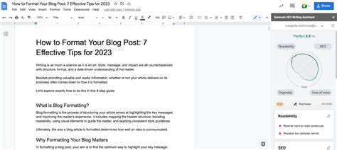 How to Format Your Blog Post: 7 Effective Tips for 2023