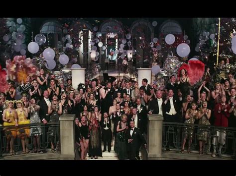 A scene from the upcoming movie adaptation of The Great Gatsby which ...