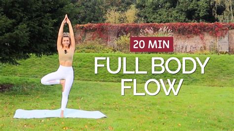 20 MIN YOGA FLOW | Energizing Flow For All Levels - YouTube