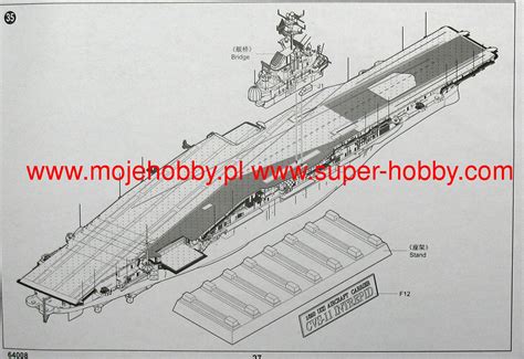 USS Intrepid CV-11 Trumpeter 64008