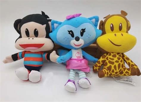 3PCS Julius Jr. Plush Buddies LOT Sheree Julius Jr and Clancy NWT!-in ...