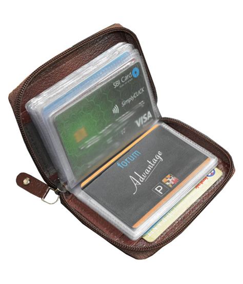 ABYS Zip Tan Card Holder: Buy Online at Low Price in India - Snapdeal