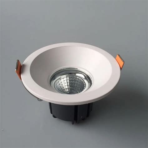 Free shipping 10W Dimmale LED Recessed Spot light LED Downlight 60Degree AC110V/240V White shell ...