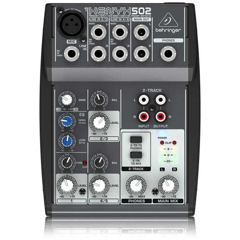 Behringer XENYX 502 Mini Mixer | Hire Frequencies