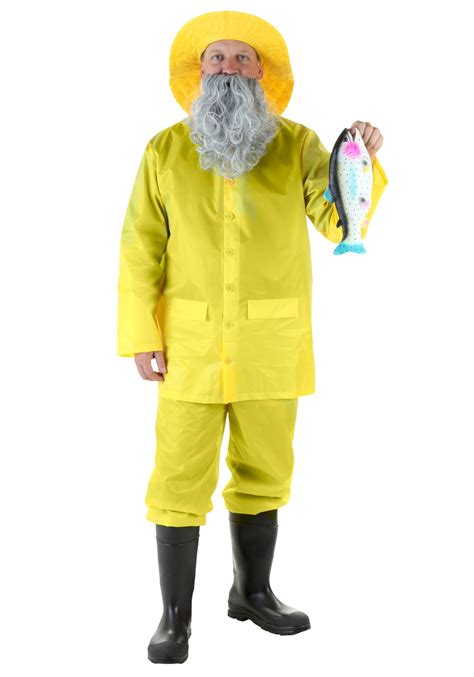 Cast your line and reel in this Adult Fisherman Costume! You're sure to ...