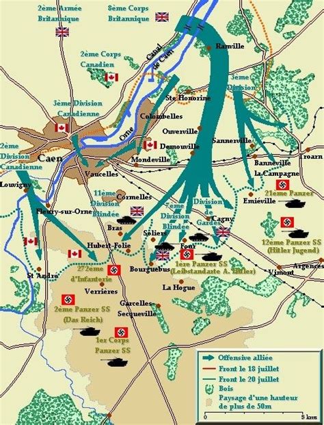 Pin by Benjamin Moogk on Closing the Falaise Gap | Wwii maps, Wwii history, Military tactics