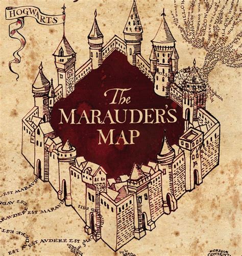 Imagine*mary: Marauders Map Castle Free Svg ~ Studio | Harry Potter With Regard To Harry Potter ...