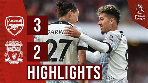 HIGHLIGHTS: Arsenal 3-2 Liverpool | Nunez & Firmino goals not enough at the Emirates - Win Big ...