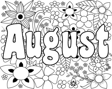 Top 15 August Coloring Pages For Preschoolers Free Very Unique – Free Coloring Pages for Kids