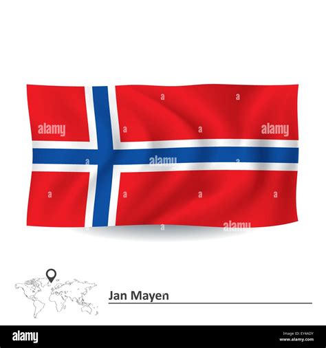 Jan mayen flag Stock Vector Images - Alamy