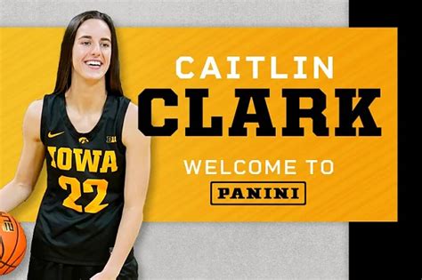 Panini Secures Caitlin Clark in Groundbreaking Exclusive Deal