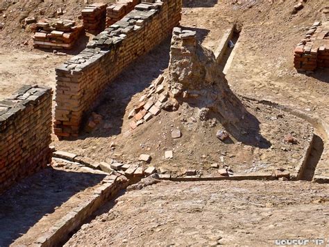 The ancient city of Harappa (circa 3500BC – 1500BC), located 35 kilometers from Sahiwal ...