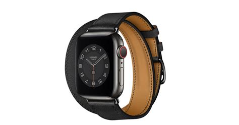 Apple Watch Hermès GPS + Cellular, 40mm Space Black Stainless Steel ...