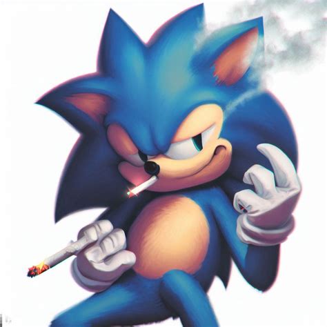 Sonic the GenHog on Twitter: "Real Hedgehogs smoke two cigarettes!"