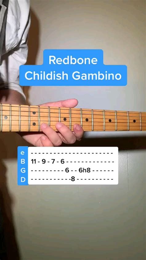 Redbone Easy Guitar Melody | How To Play Guitar | Guitar songs, Guitar tips, Guitar chords for songs