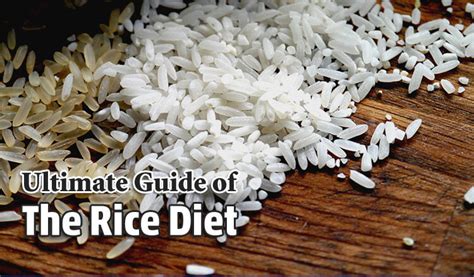 Ultimate Guide of The Rice Diet