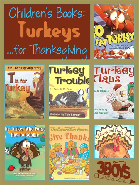 Turkey Books for Kids - Farm Theme & Thanksgiving