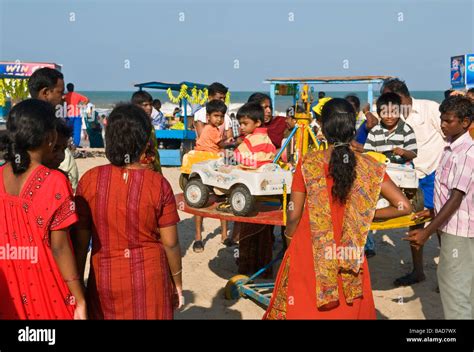 Velankanni beach Tamil Nadu India Stock Photo - Alamy