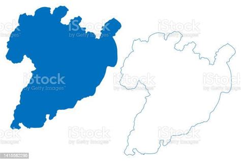 Lake Taupo Map Vector Illustration Scribble Sketch Tauponuiatia Or Taupomoana Map Stock ...