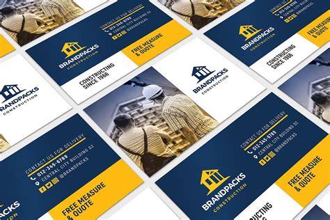 Construction Business Card Template , #AFFILIATE, #ideal#template#companies#construction #Ad ...