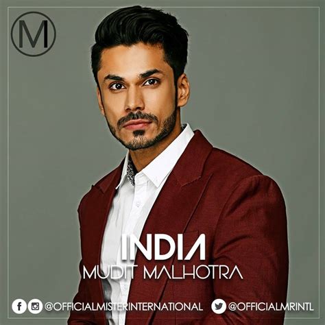 Mudit Malhotra: Mister International India 2016 | Apollo Male Gods