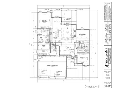 14700 Ashore Drive Floor Plan – Seagull Homes