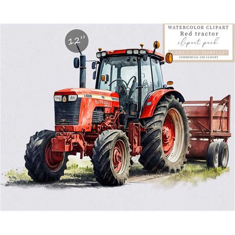 Tractor clip art, Red tractor clip art, Farm clip art, Farmh - Inspire Uplift