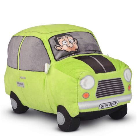 Mr Bean 1256 Musical Car Plush, Soft Toy with Sound Effects, Ages 3 ...