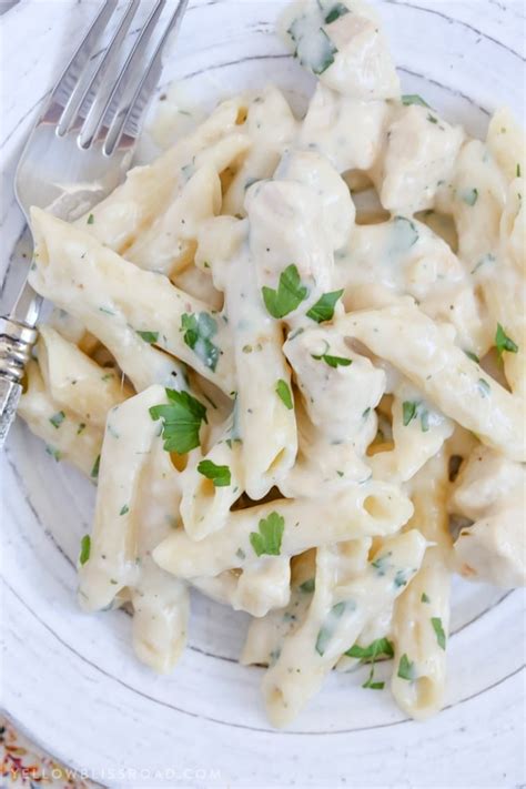 Creamy Garlic Penne Pasta with Chicken | Easy Weeknight Meal