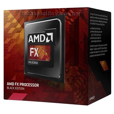 AMD FX X8 8350 CPU Technical Specifications