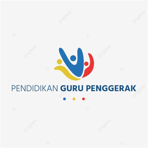 Logo Vertikal Mengemudi Pendidikan Guru Vektor, Pendidikan, Guru Penggerak, Kurikulum Mandiri ...