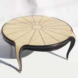 Art Deco Style Shagreen Coffee Table at 1stdibs