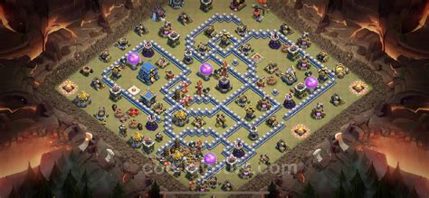 Best Anti 3 Stars War Base TH12 with Link, Anti Everything 2023 - Town Hall Level 12 CWL Base ...