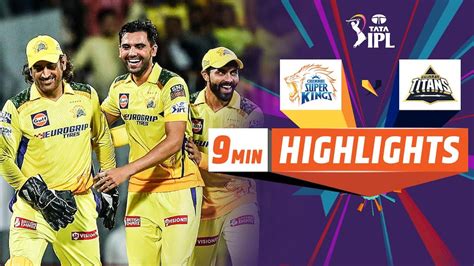 Watch CSK Vs GT - Short Highlights Video Online(HD) On JioCinema