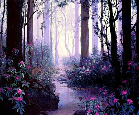 Mystical Garden | Painting, Enchanted forest, Nature