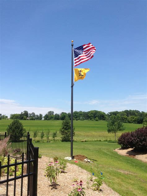 Proper Flag Pole Placement In Yard - About Flag Collections | Flag pole ...