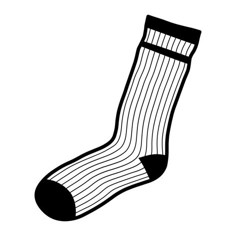 Chaussettes Vêtements pour les pieds 554277 Art vectoriel chez Vecteezy