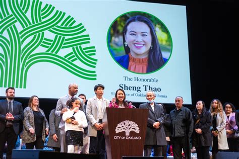 Photos: Oakland Mayor Sheng Thao sworn in at inauguration ceremony