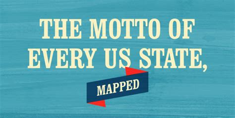 The Motto of Every US State, Mapped - CashNetUSA Blog