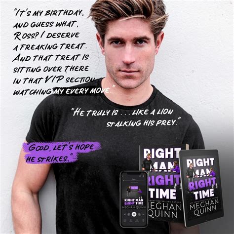 ⭐️⭐️⭐️⭐️ AUDIOBOOK REVIEW: Right Man, Right Time by Meghan Quinn 🎧 – Jeeves Reads Romance